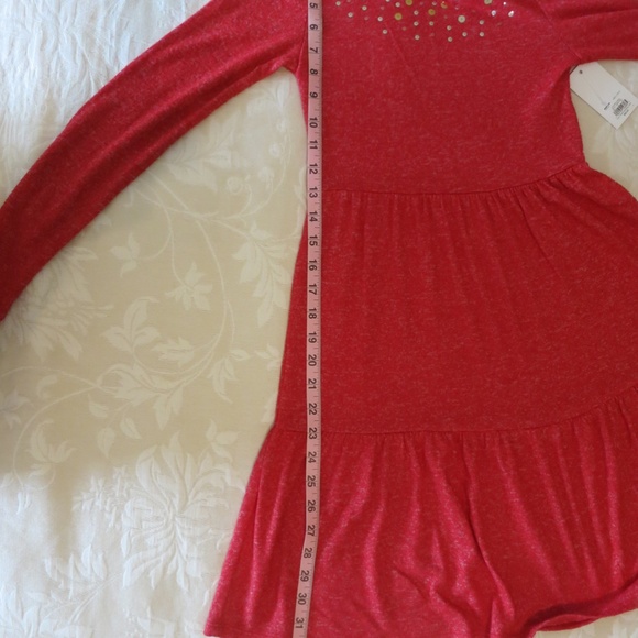 NWT Long Sleeve red dress from So Size L (1012) - Picture 10 of 10